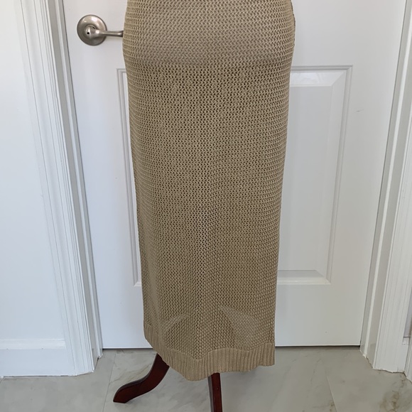 Les Friday Tori Dress in Nude - Picture 3 of 7